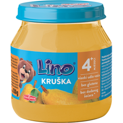 KAŠICA LINO KRUŠKA 4 MESECA