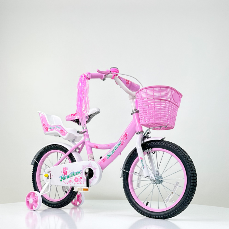 roze bicikla 16"