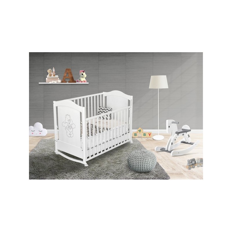 Drveni krevetac sa aplikacijom Ornea